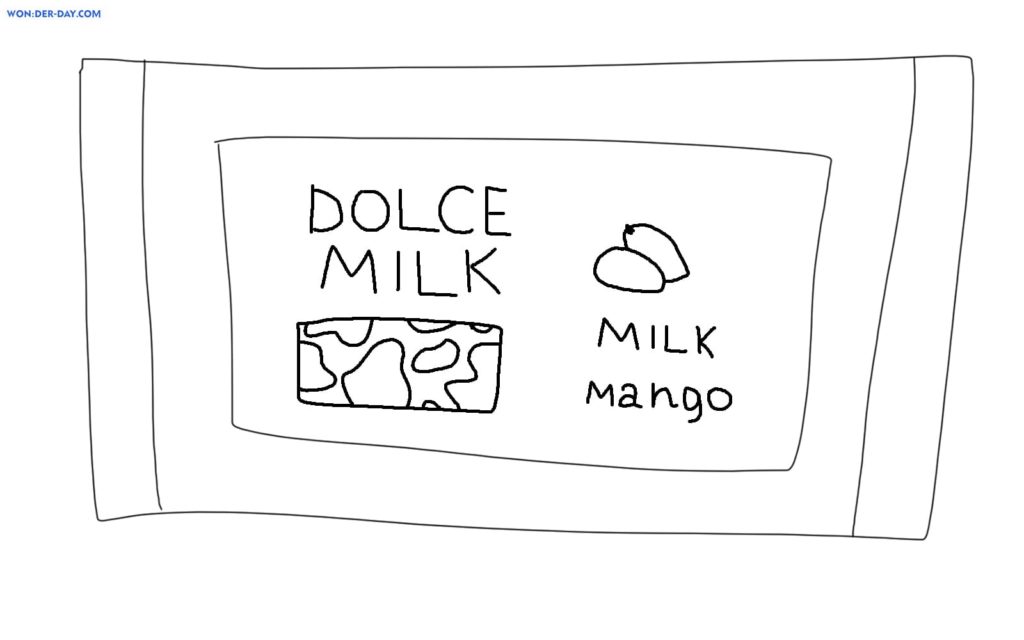 Ausmalbilder Dolce Milk