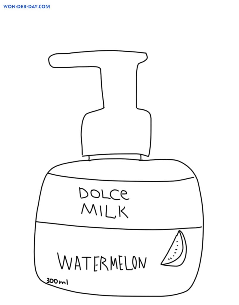 Dolce Milk coloring pages