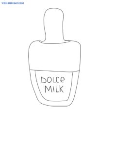 Как нарисовать помаду dolce milk