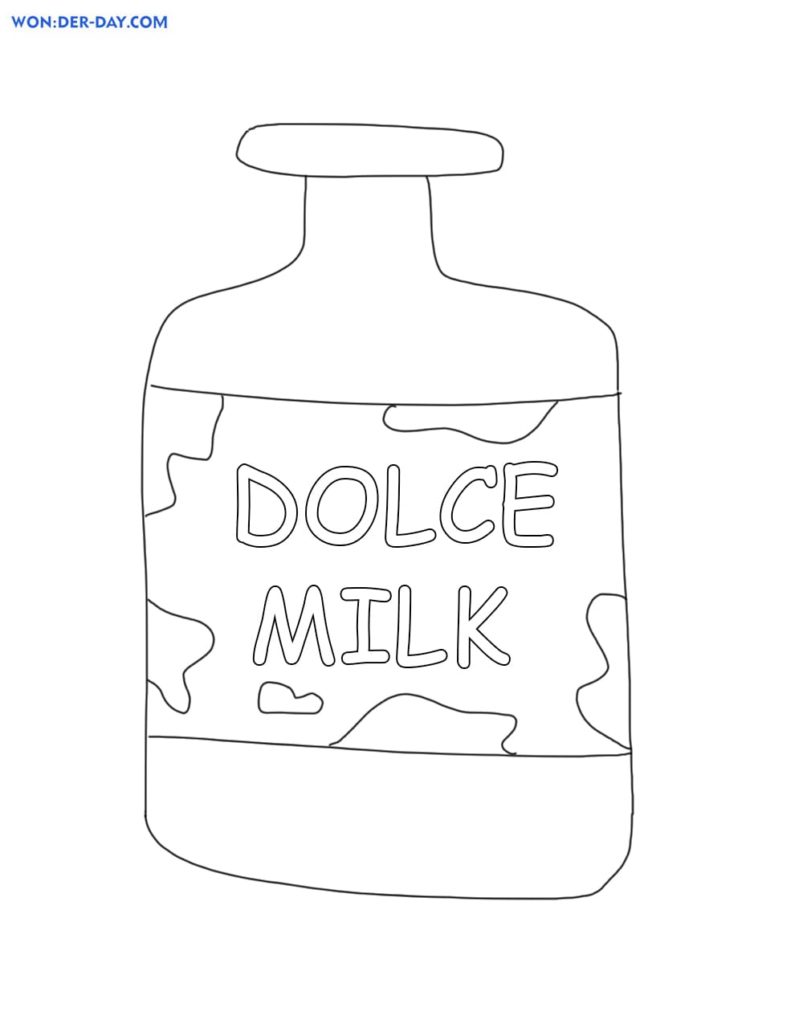 Coloriage Dolce Milk