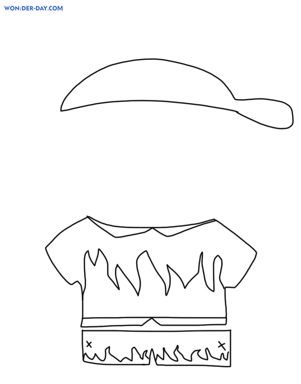 Paper Clothes for Lalafanfan Duck  WONDER DAY — Coloring pages for  children and adults