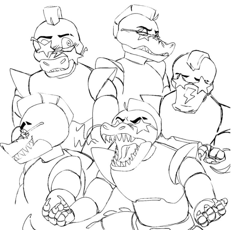 Montgomery Gator Coloring Pages WONDER DAY — Coloring pages for