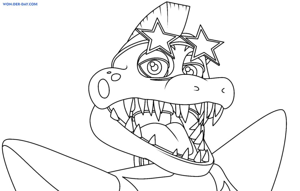 Coloriages Montgomery Gator