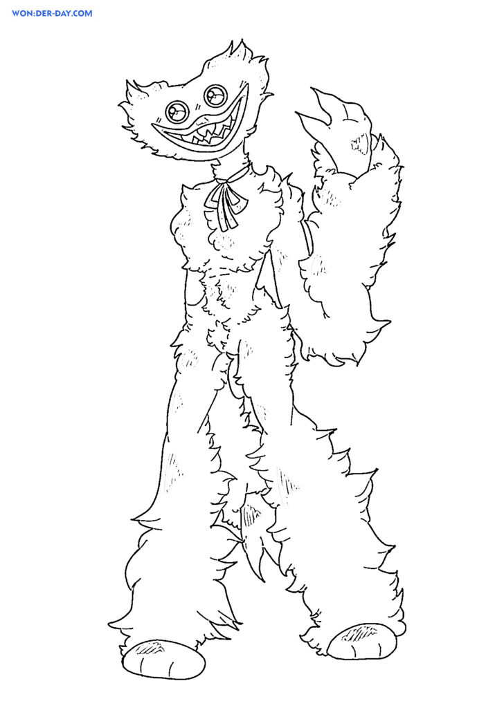 Poppy Playtime coloring pages