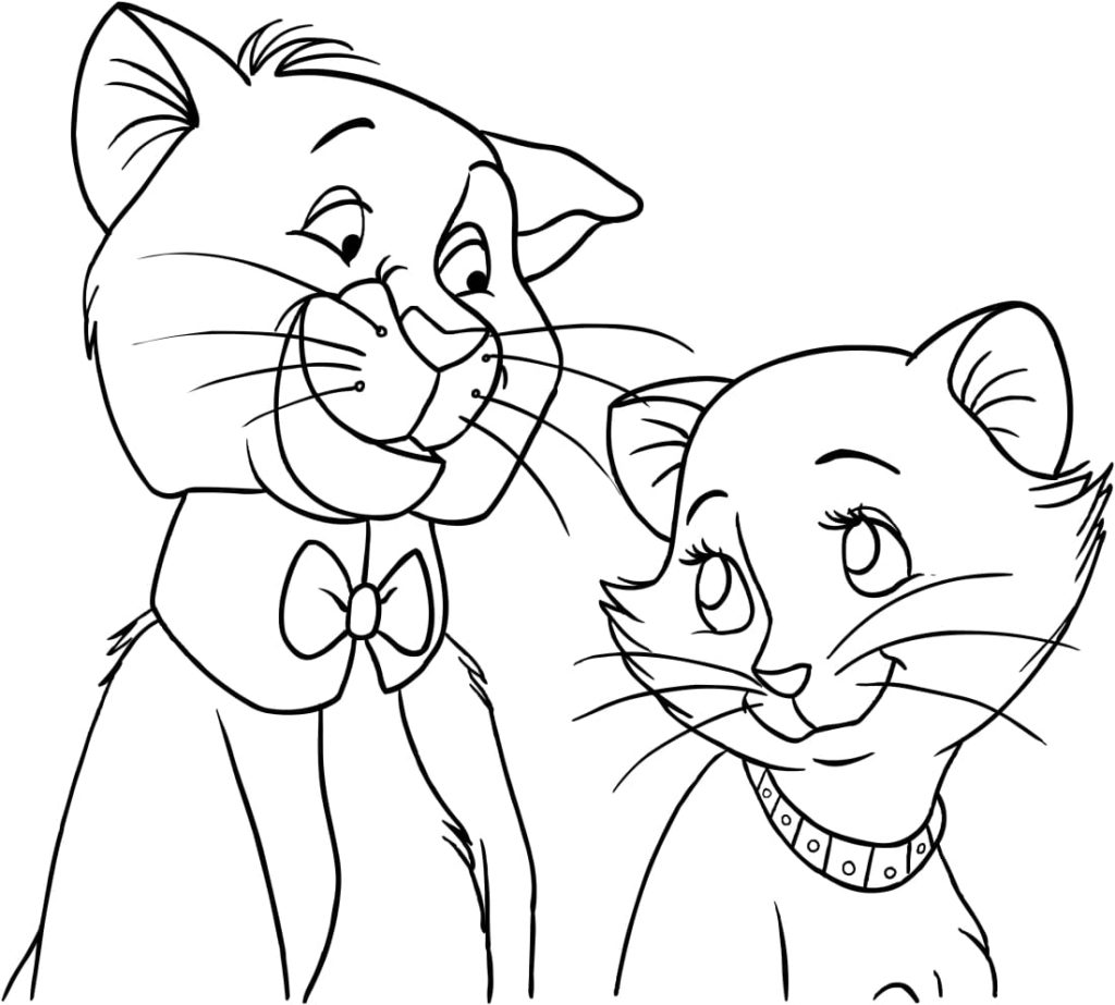 The Aristocats Coloring Pages