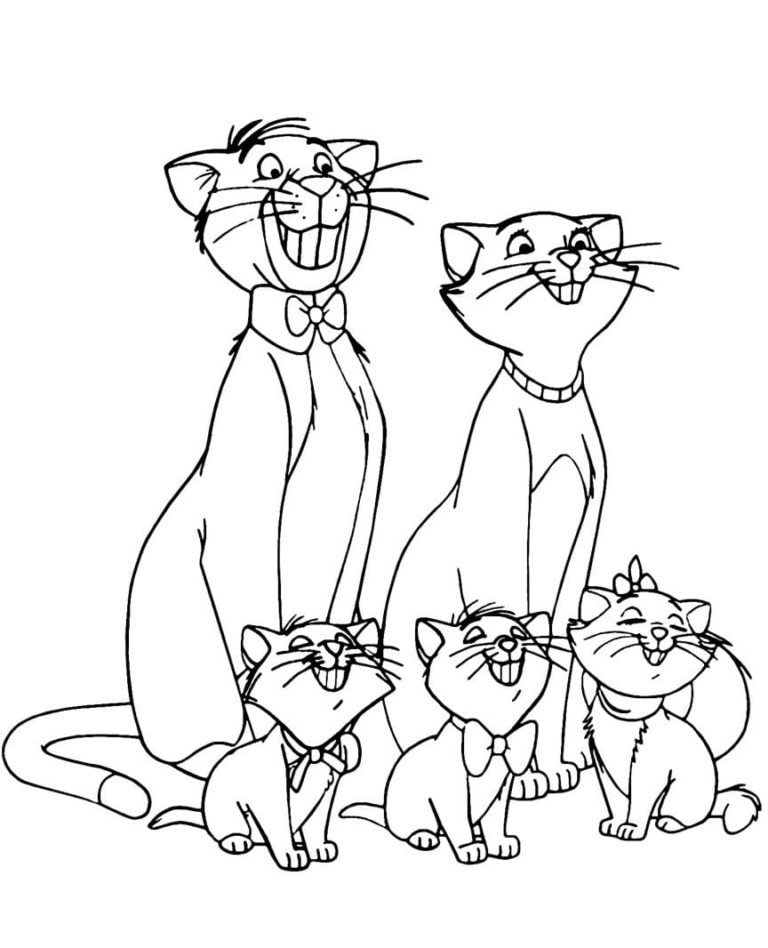 The Aristocats Coloring Pages | Printable Coloring Pages