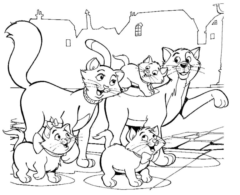 The Aristocats Coloring Pages | Printable Coloring Pages