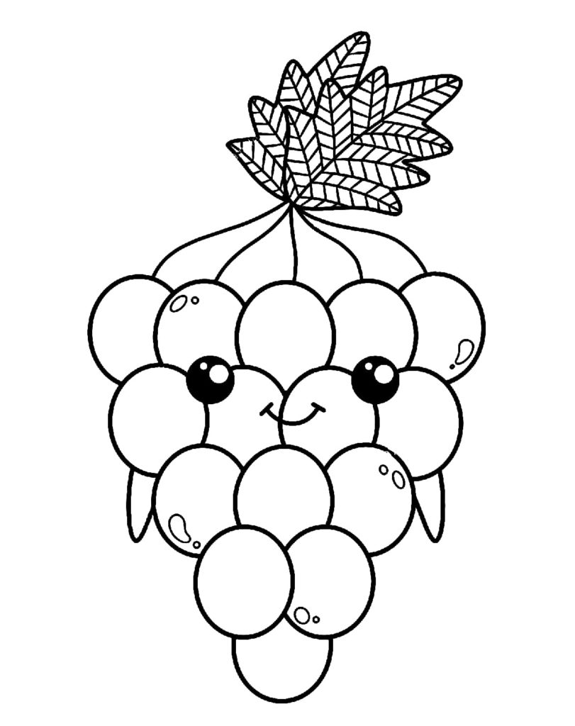 Grapes with eyes