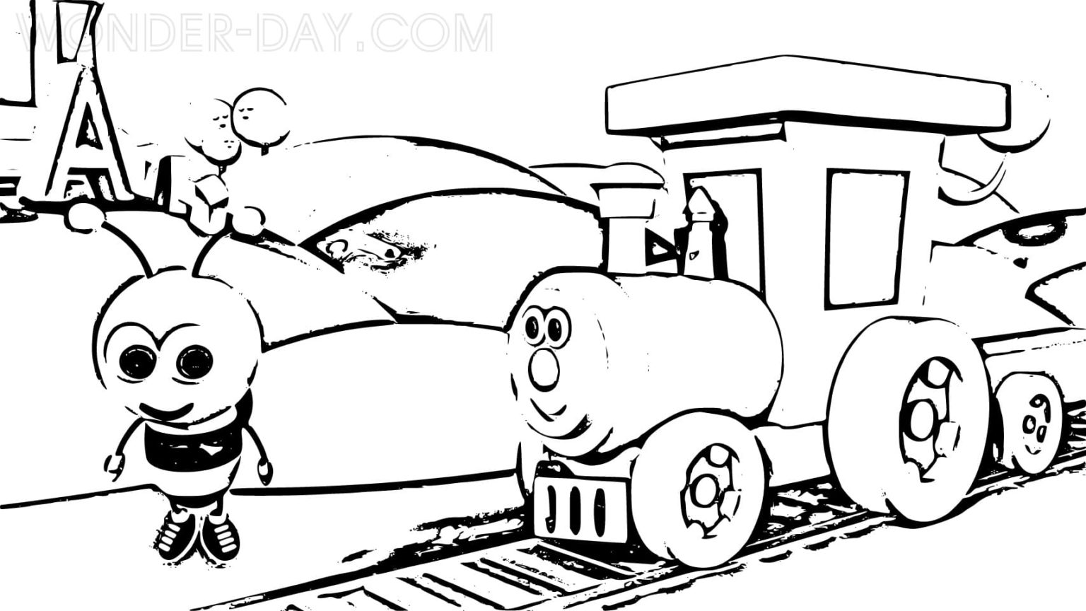 Bob The Train Coloring Pages Printable Coloring Pages