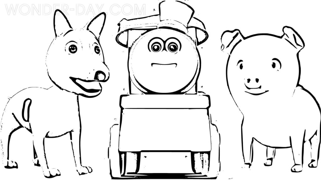 Боб поезд и животные