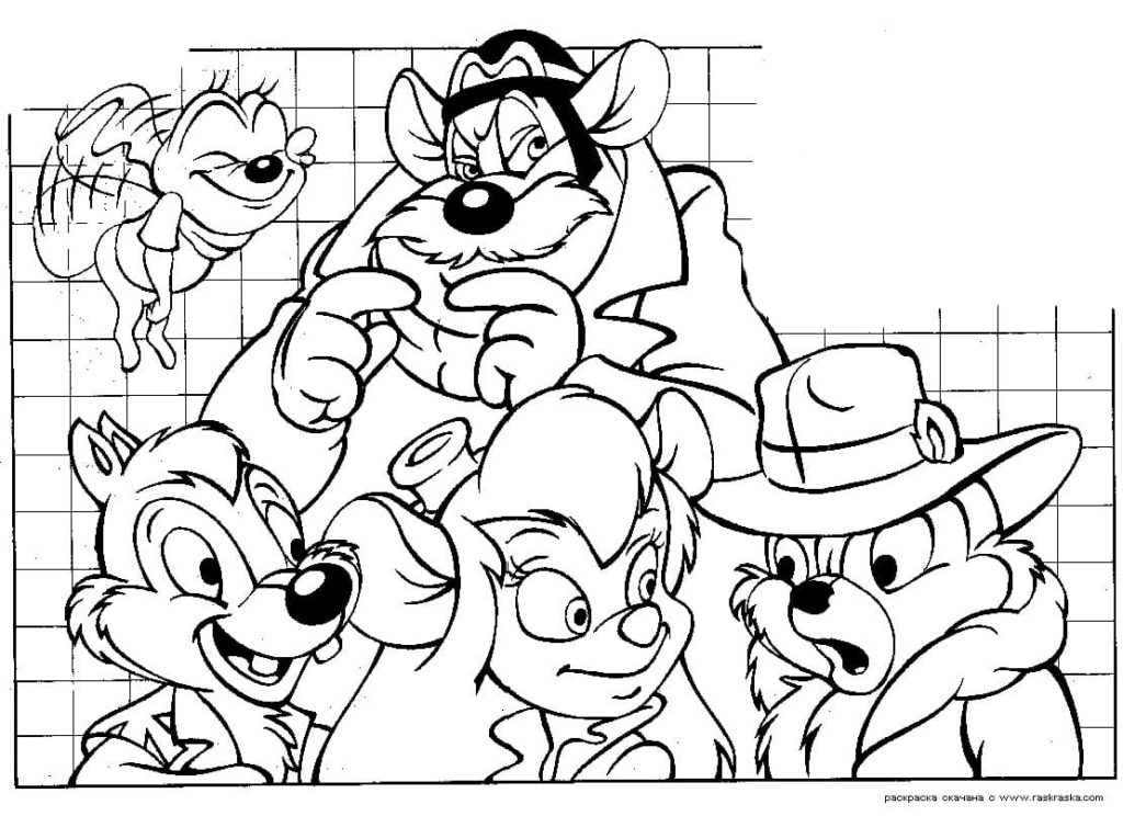 All characters Chip and Dale