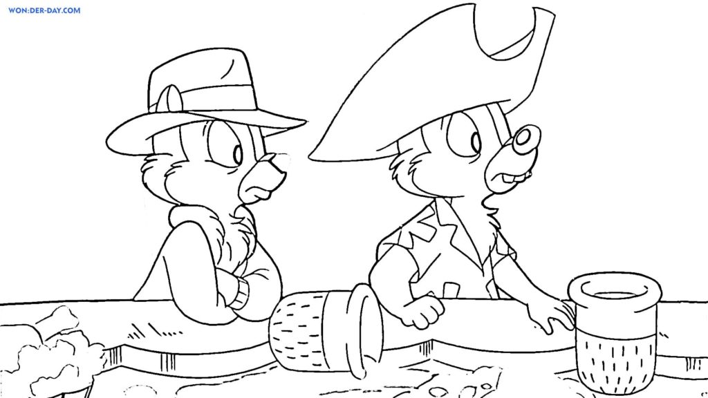 Piraten Chip und Dale