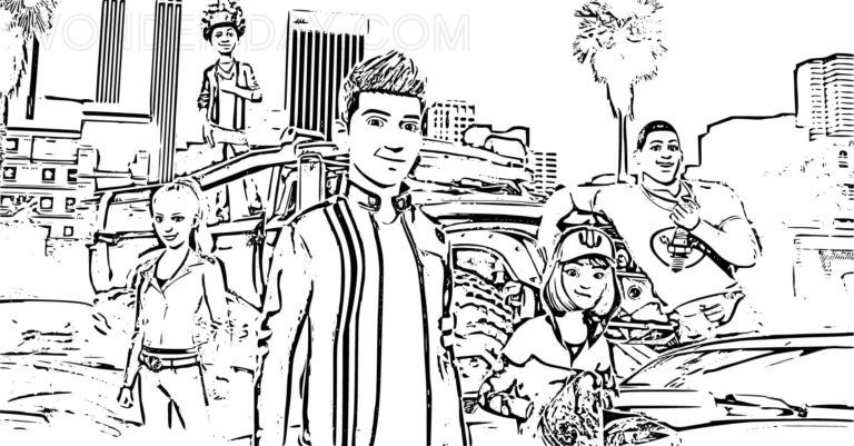 Fast & Furious Spy Racers Coloring Pages | WONDER DAY — Coloring pages ...