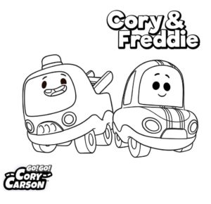 Go! Go! Cory Carson Coloring Pages | WONDER DAY — Coloring pages for ...