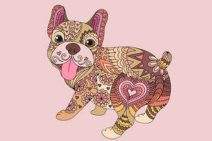Hard Animal Pattern Coloring Pages