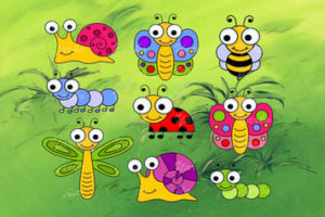 Dibujos de Insectos para colorear