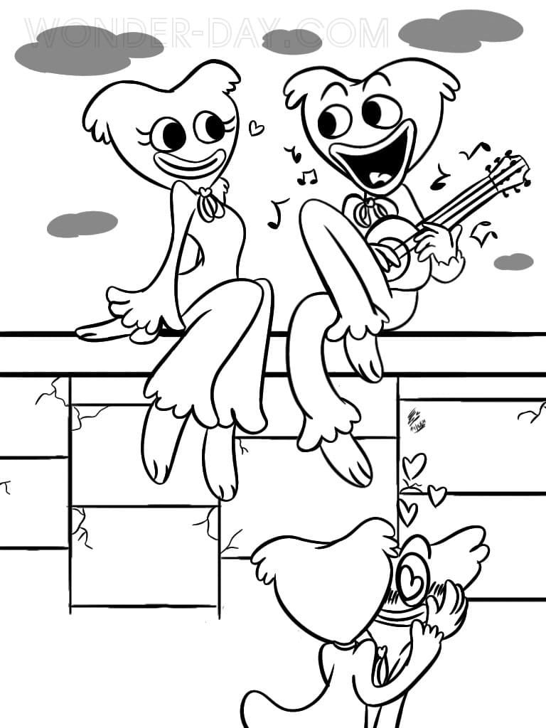 Kissy Missy Coloring Pages | 30 Coloring Pages