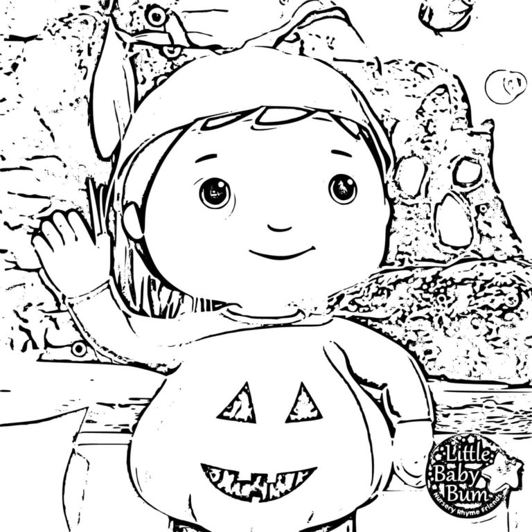 Little Baby Bum Coloring Pages Print and Color for Kids