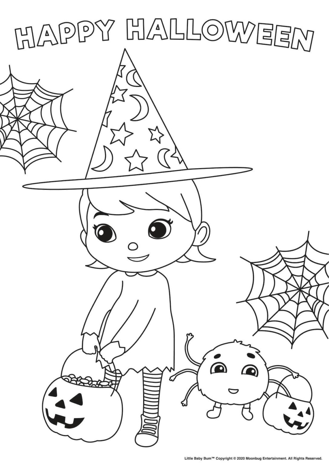 Little Baby Bum Coloring Pages | Print and Color for Kids