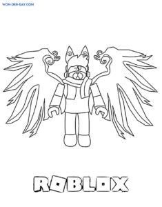 Coloring Pages Roblox. Print for free