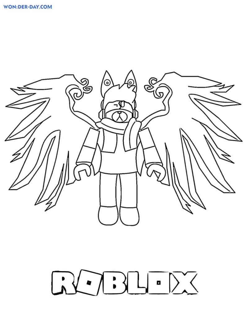 Roblox coloring pages - ColoringLib