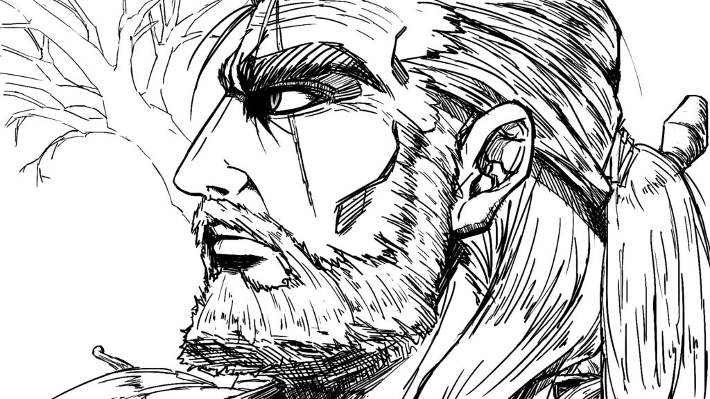 Geralts Gesicht