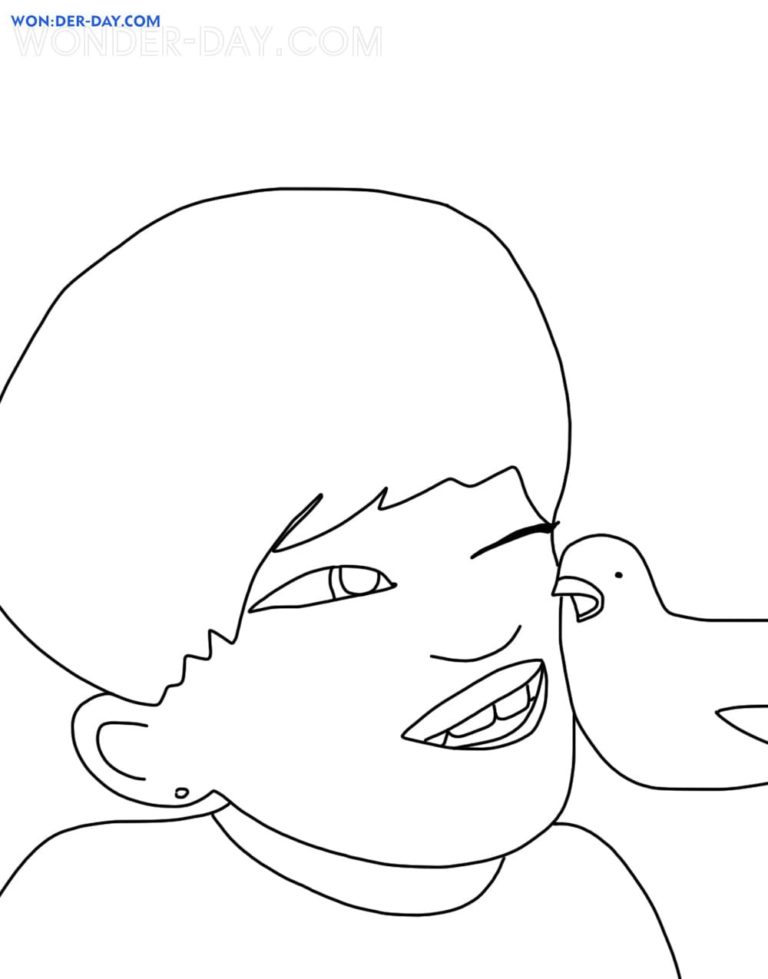 4 Town Turning Red coloring pages | WONDER DAY — Coloring pages for ...