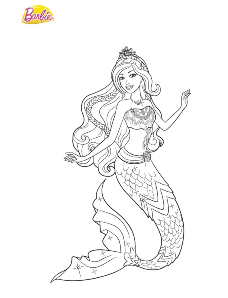 Dressy barbie mermaid