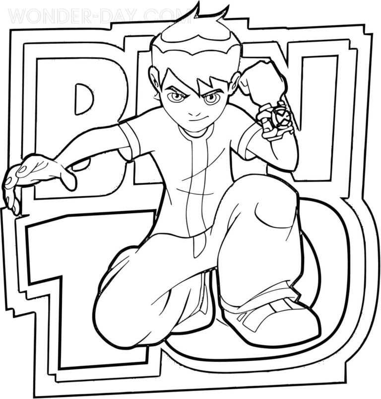 Ben 10 Coloring Pages | Free Coloring Pages for Kids