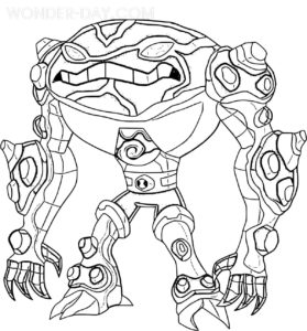 Ben 10 Coloring Pages | Free Coloring Pages for Kids