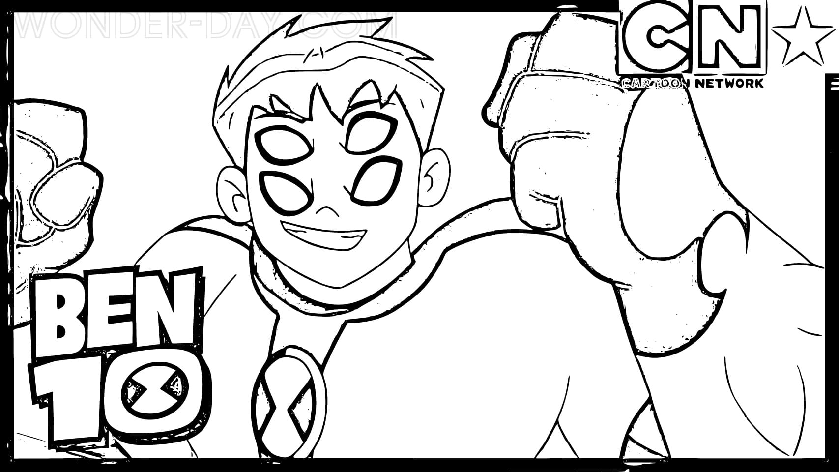 Ben 10 Coloring Pages | Free Coloring Pages for Kids