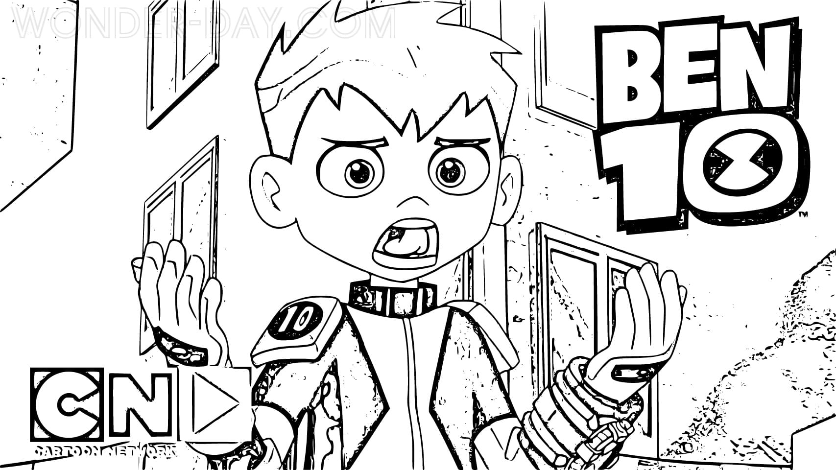 Ben 10 Coloring Pages | Free Coloring Pages for Kids