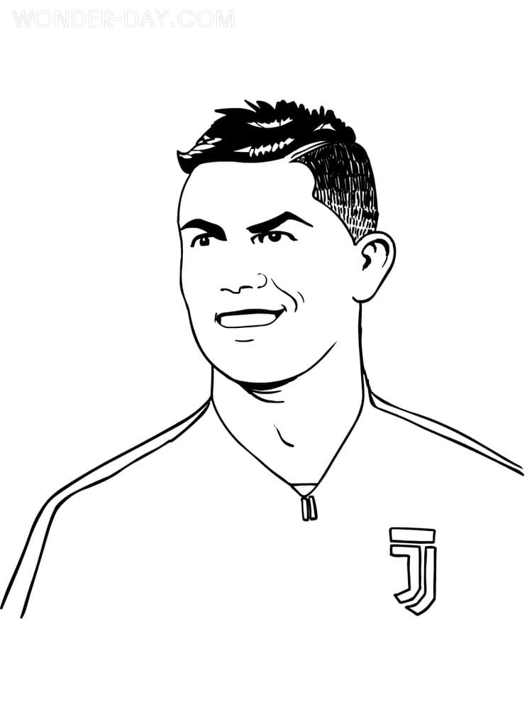 Joueur de football Cristiano Ronaldo