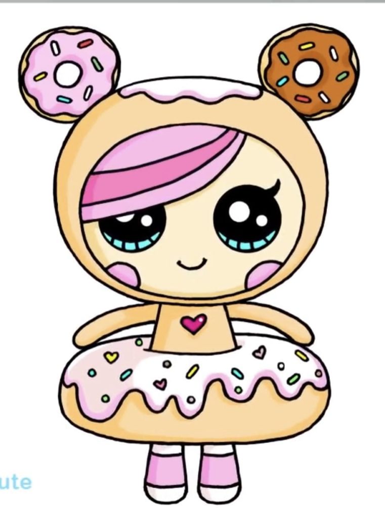 Donut-Mädchen