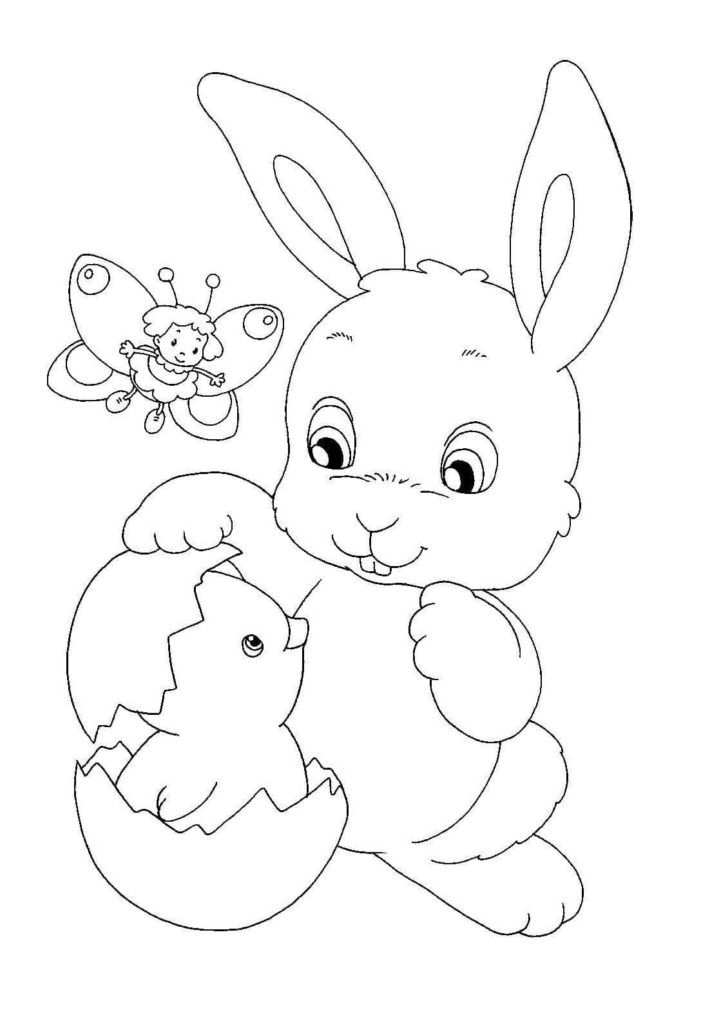 Easter Chick and Bunny