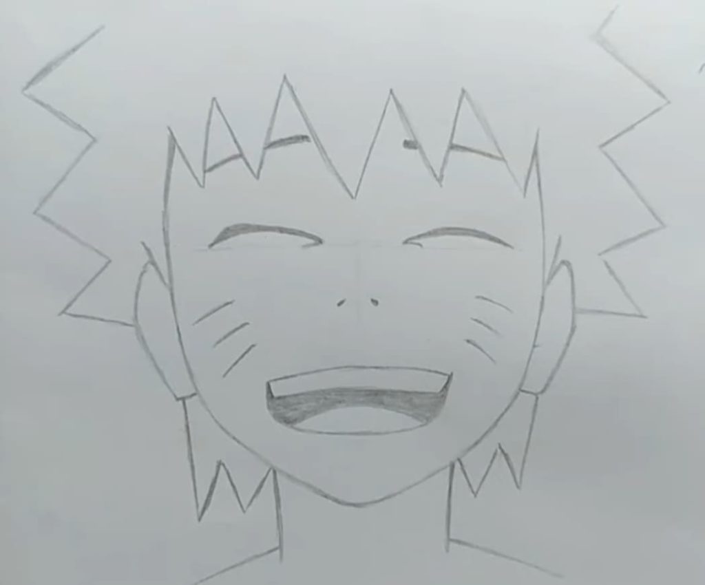 Naruto laughs