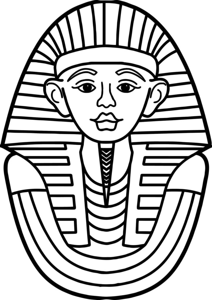 máscara de faraón