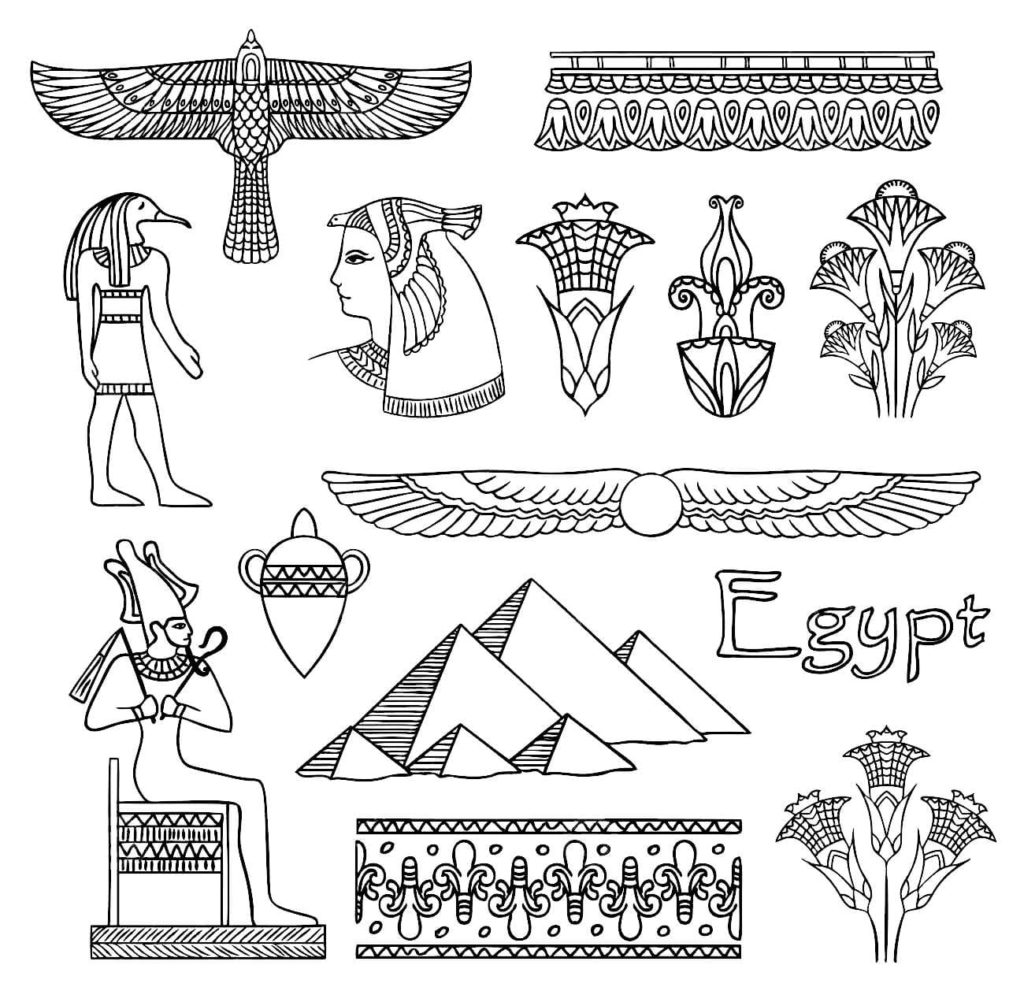Symbole Ägyptens