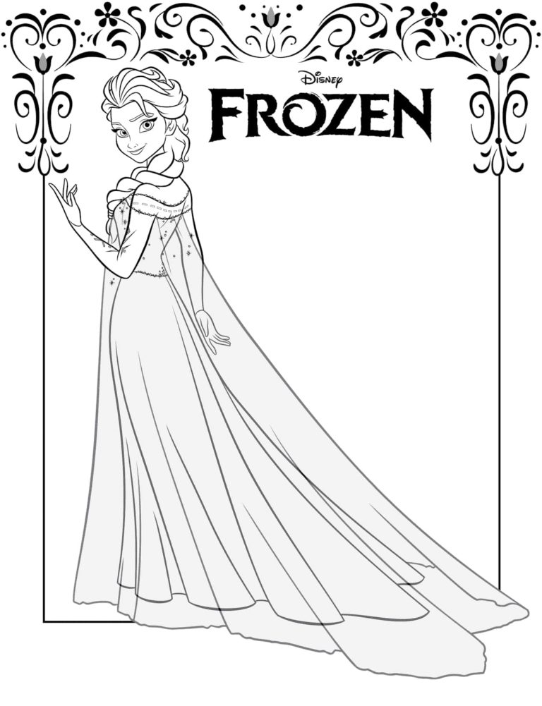 Elsa Coloring Pages | Best Coloring Pages for Girls