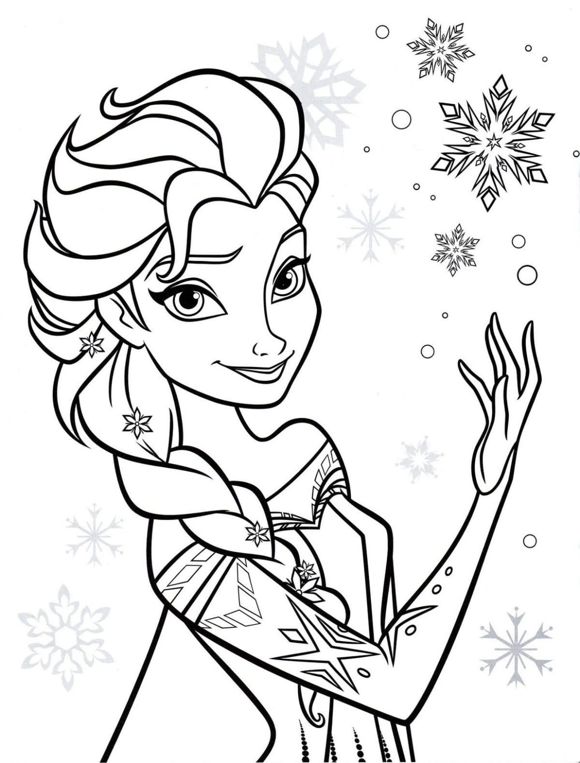 Elsa Coloring Pages | Best Coloring Pages for Girls