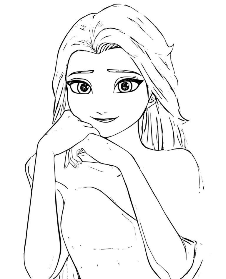 Elsa Coloring Pages | Best Coloring Pages for Girls