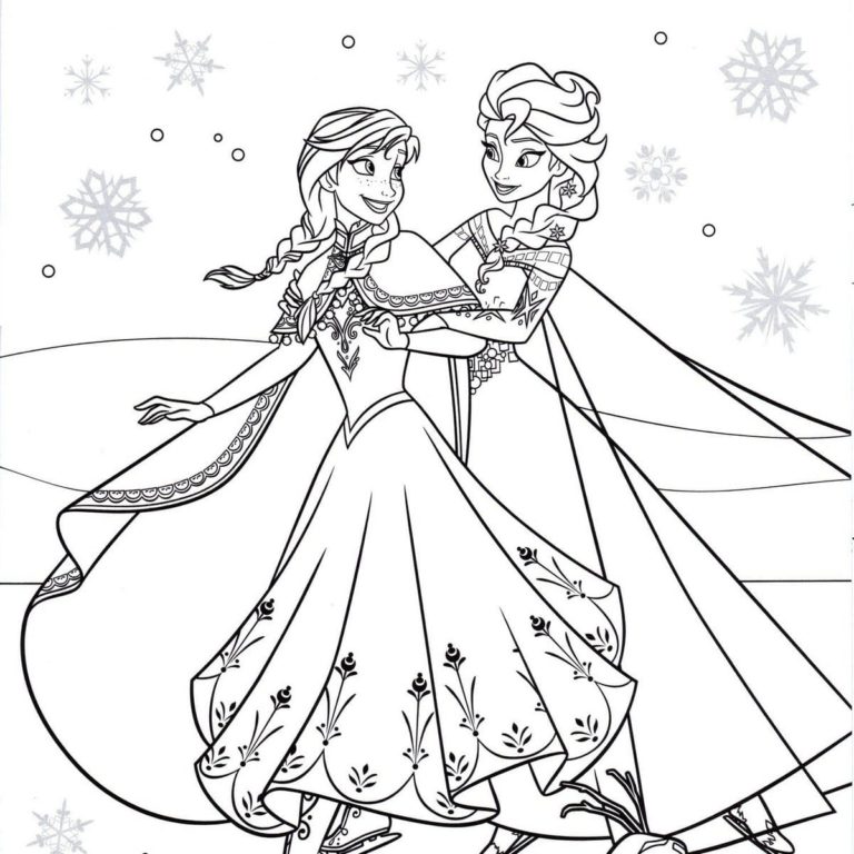 Elsa Coloring Pages | Best Coloring Pages for Girls