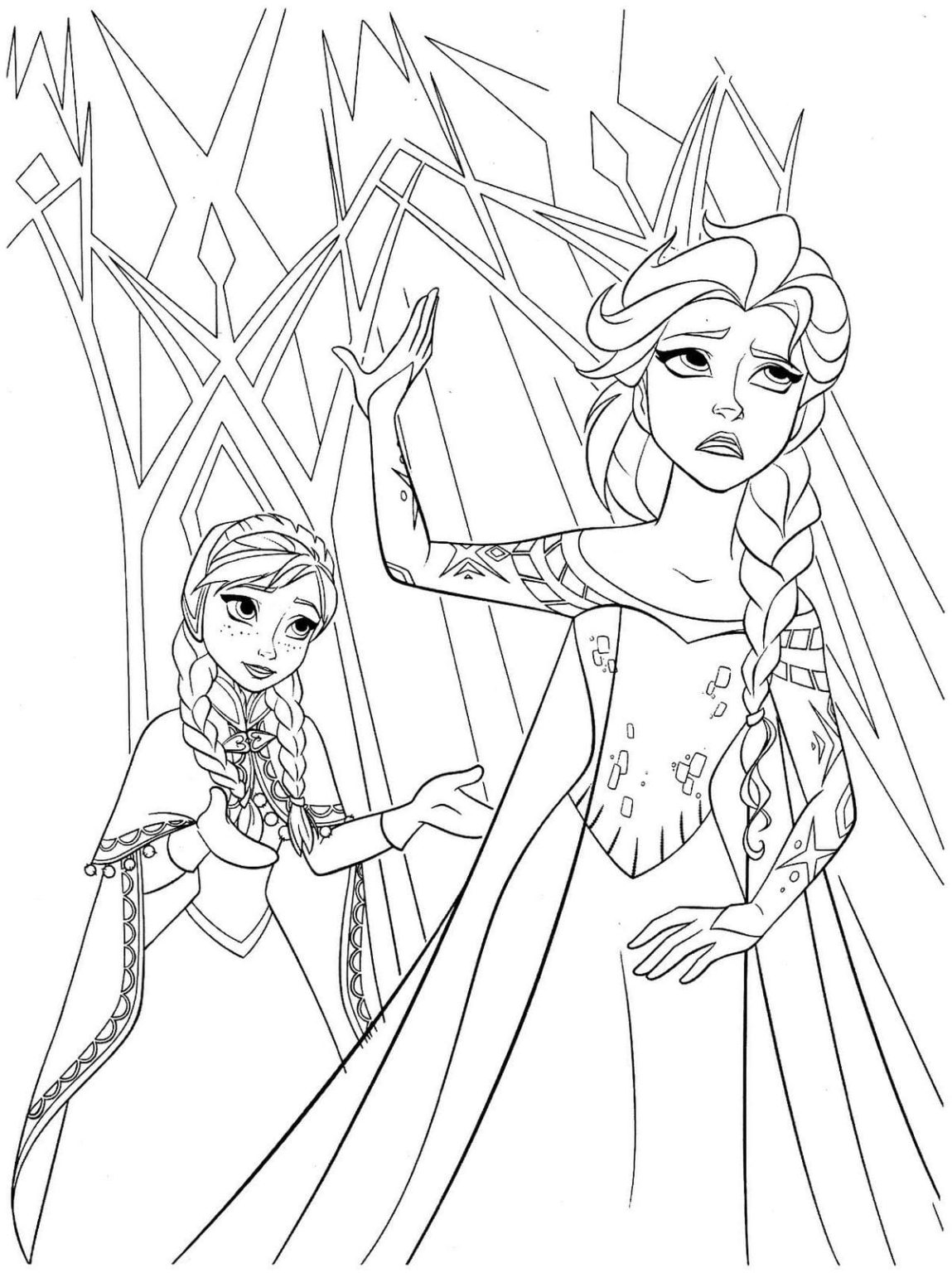 Elsa Coloring Pages | Best Coloring Pages for Girls