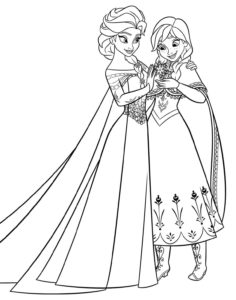 Elsa Coloring Pages 