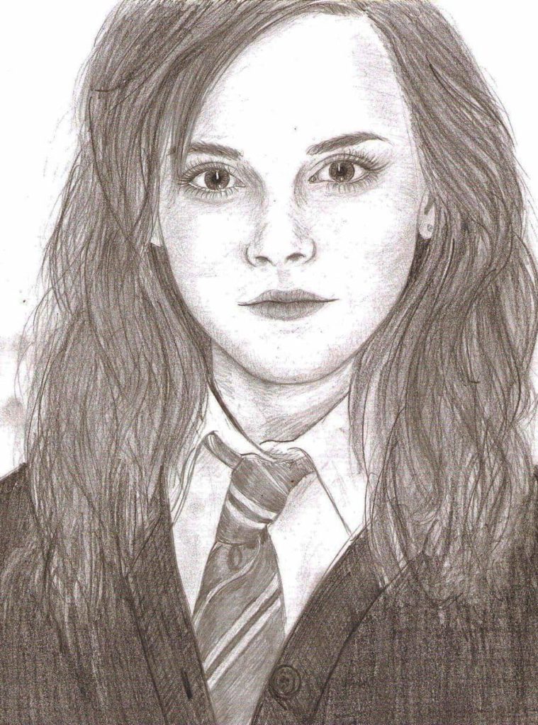 La giovane Hermione Granger