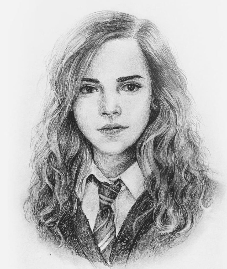 La giovane Hermione Granger