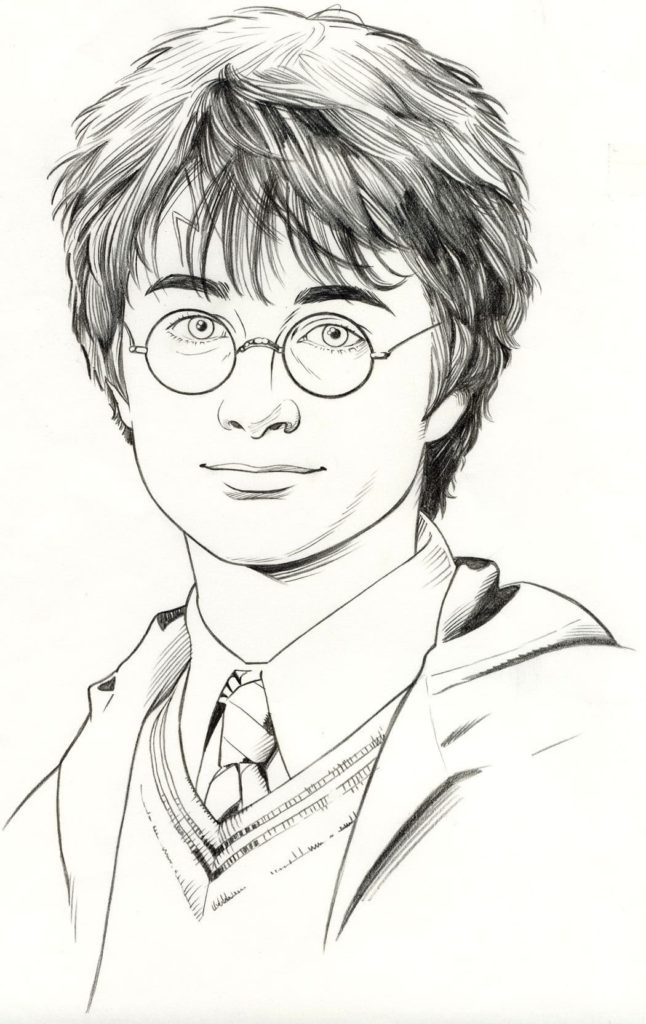 Картинка про Гарри Поттера для начинающих.