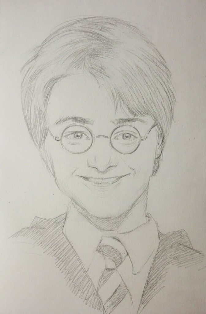 Sorriso de Harry Potter