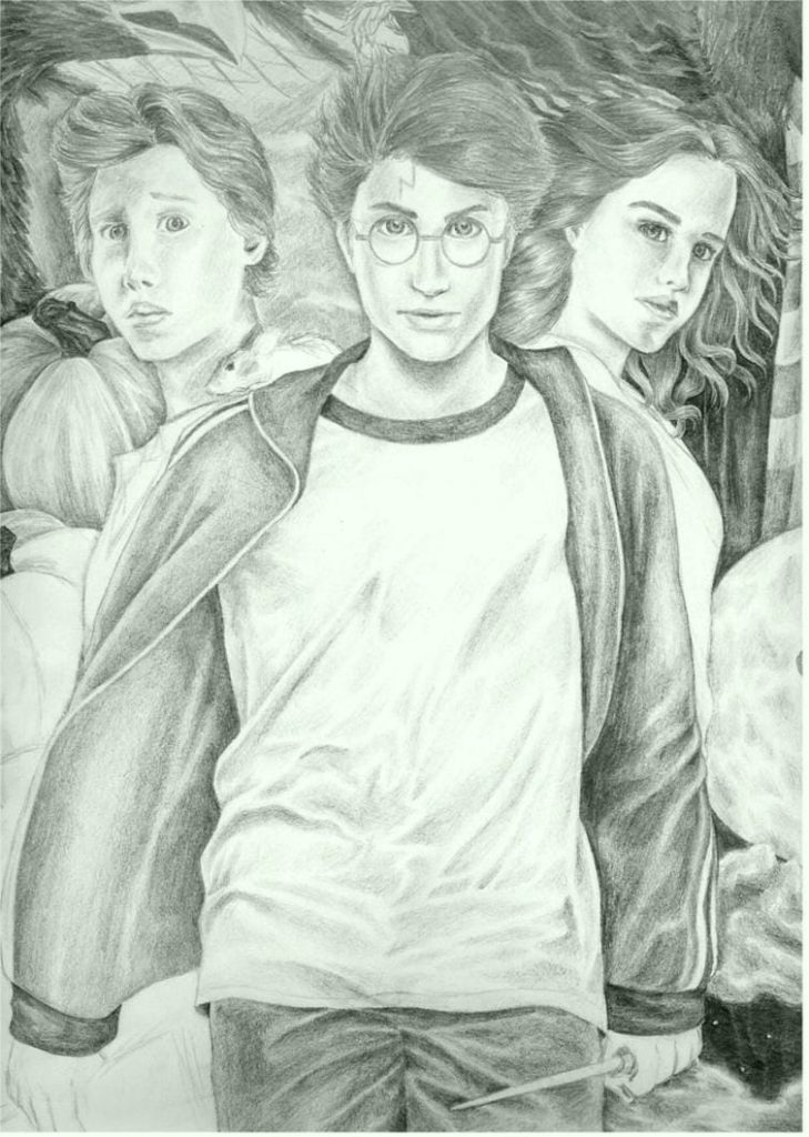 Harry Potter and his friends