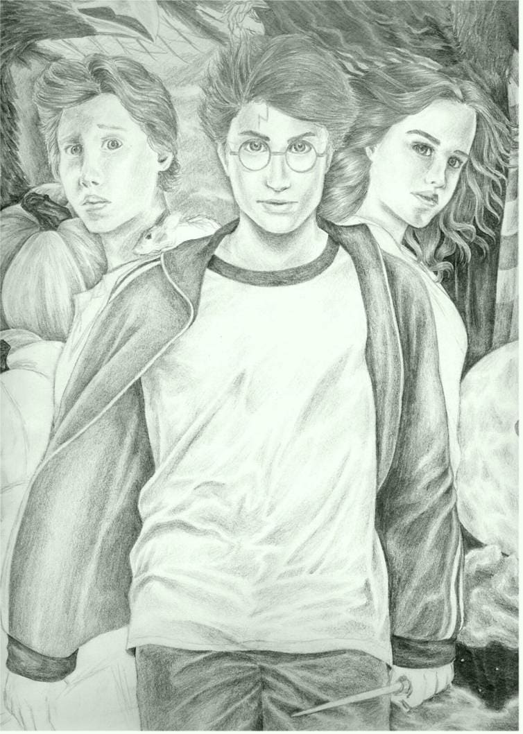 Animesh Mondal  Harry Potter pen sketch  Facebook